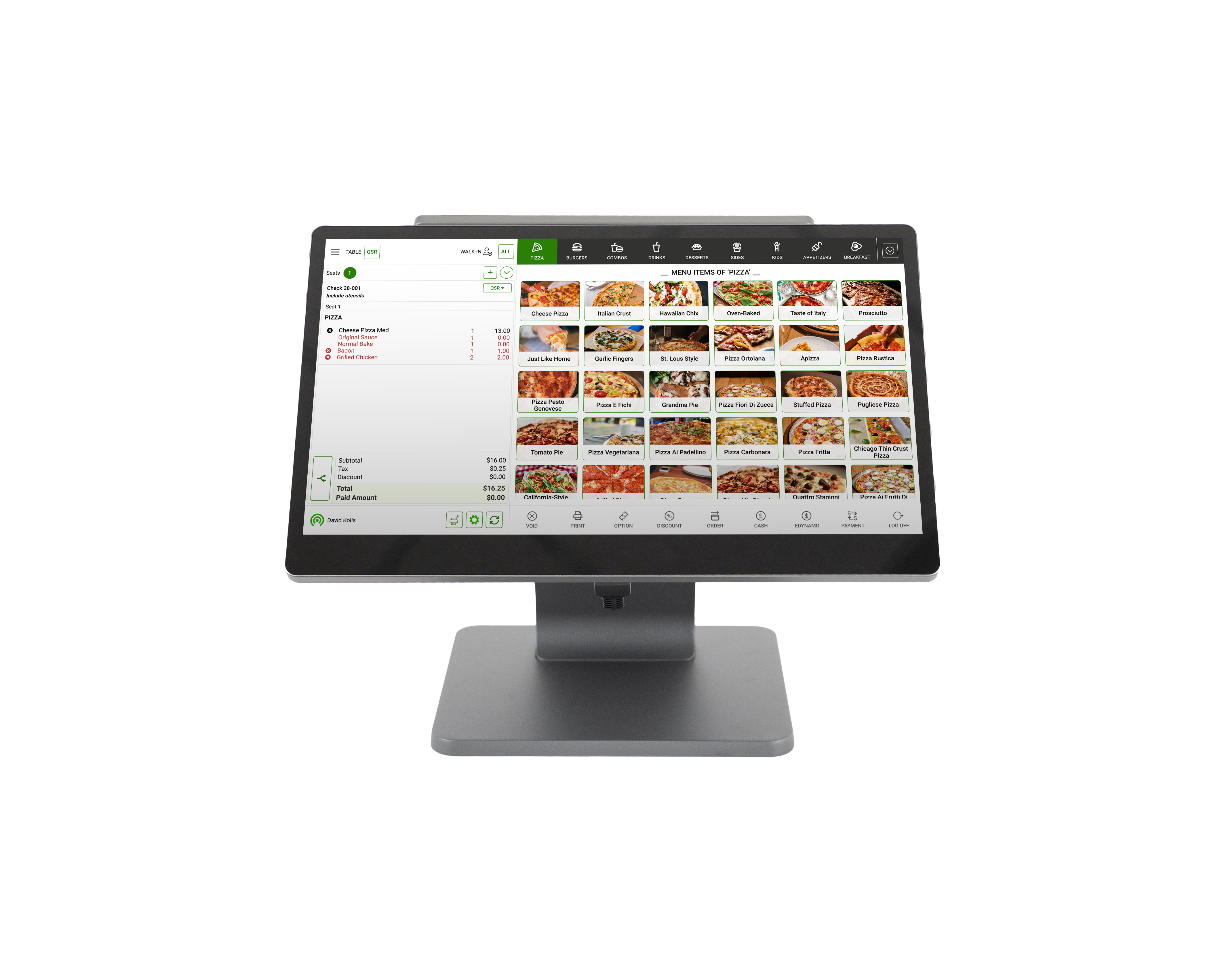 Single-Screen Station